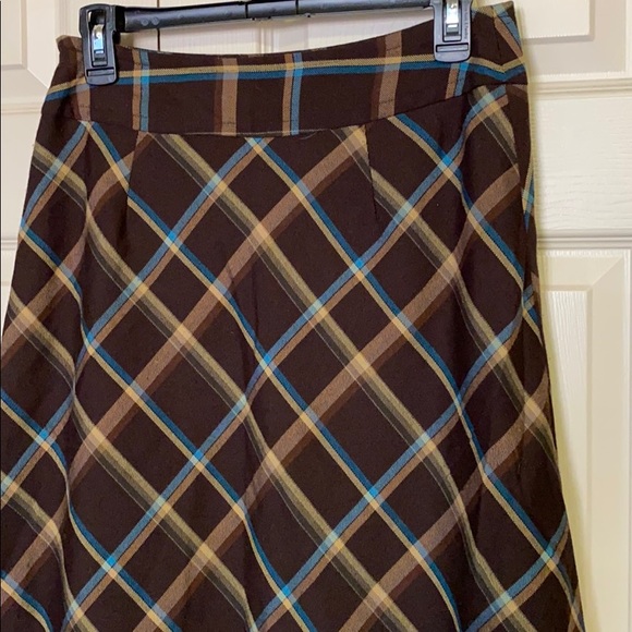 east5th Plaid Midi Skirt - Picture 5 of 7